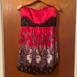 Silk bebe dress